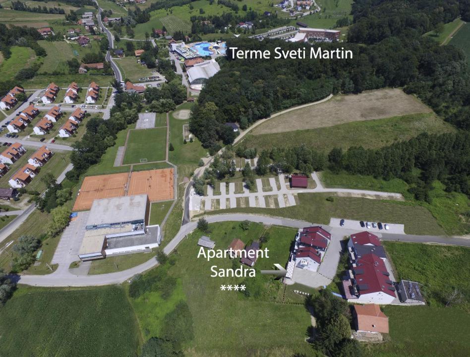 Apartment Sandra Toplice Sveti Martin Sveti Martin Na Muri Exteriér fotografie